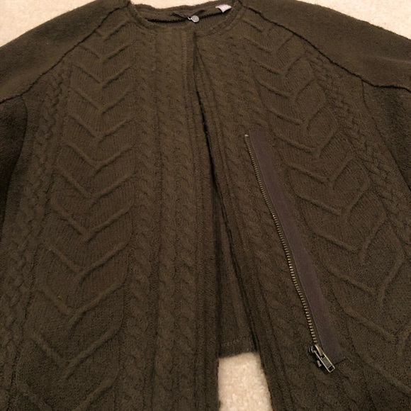 Anthropologie Knit & Knotted Wool Sweater XSP - Picture 7 of 8